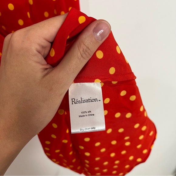 NWT Realisation Par the Inez Mini Dress in Rossa - Picture 5 of 6